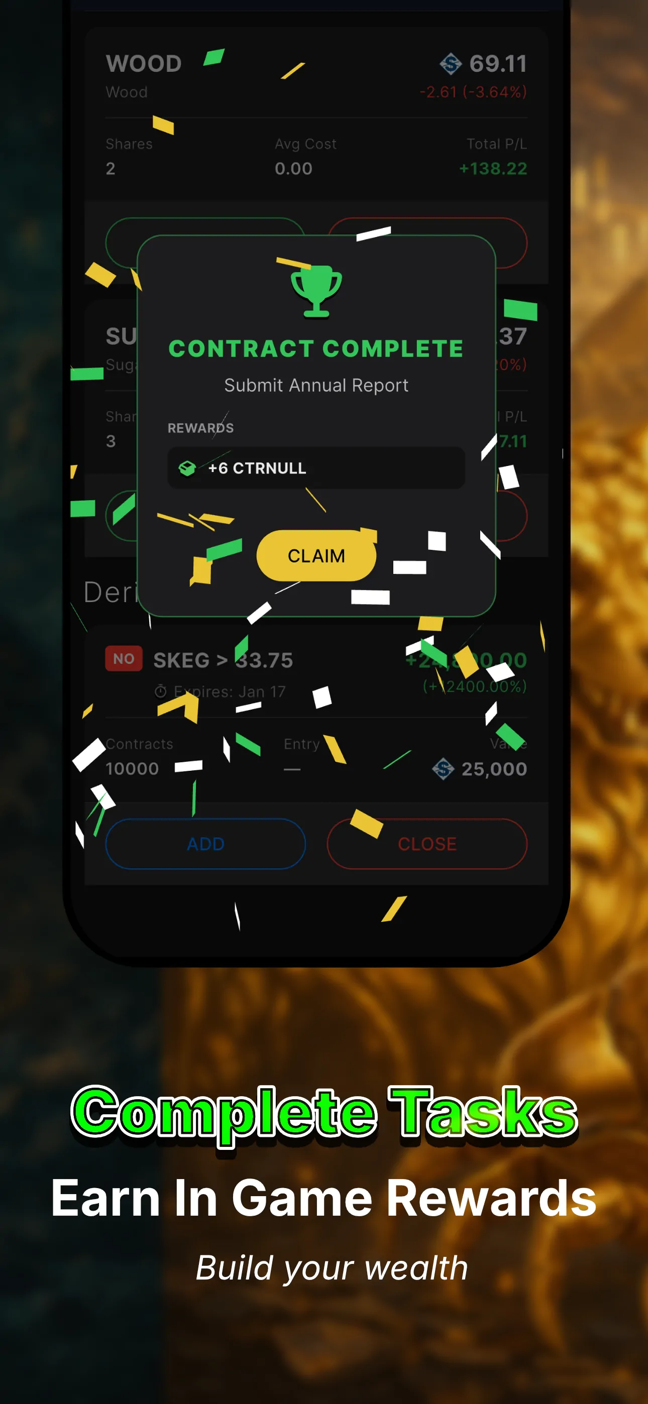 Hi Stakes Markets screenshot